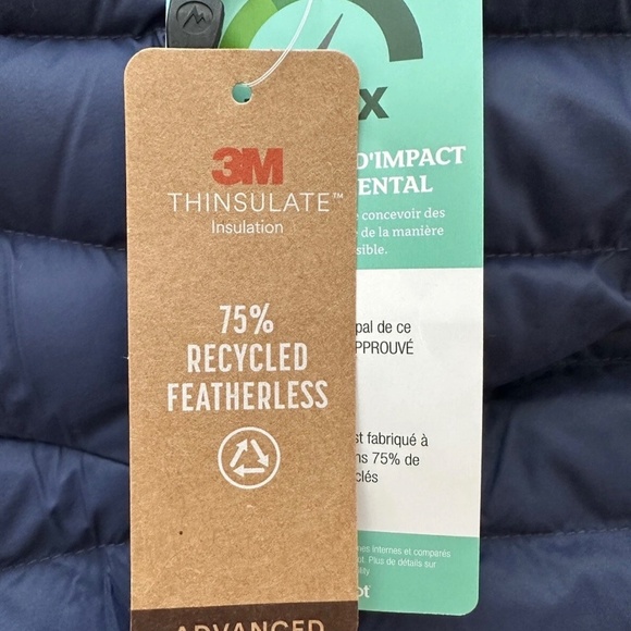 Marmot Echo Featherless Hoody Jacket Arcric Navy Blue Men Large L - Picture 4 of 9